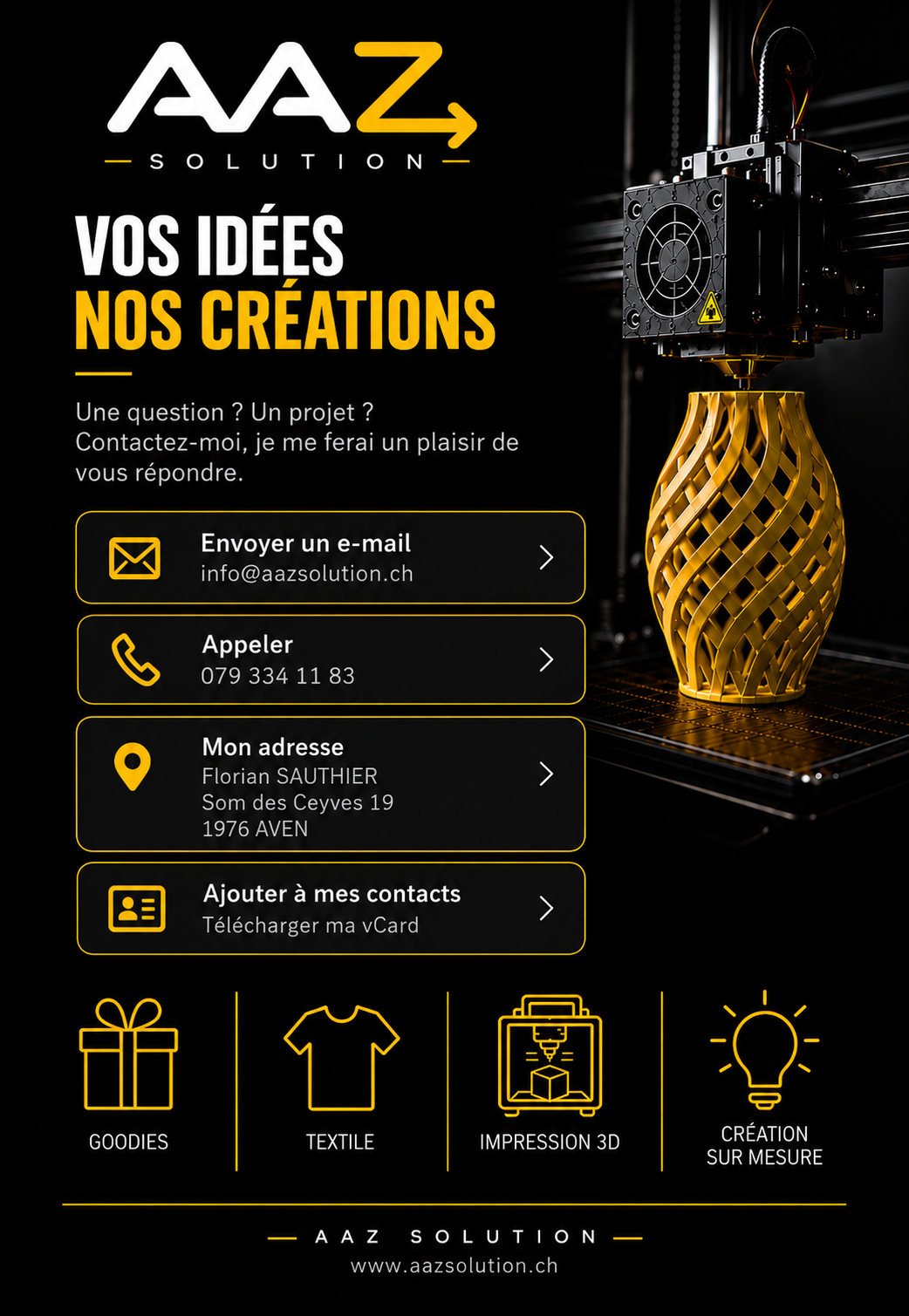 AAZ Solution — Vos idées, nos créations